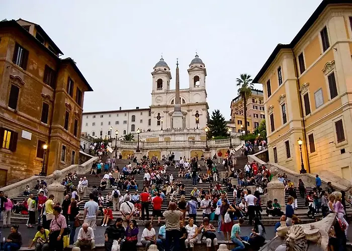 Spagna Historical By Spanish Steps Rzym